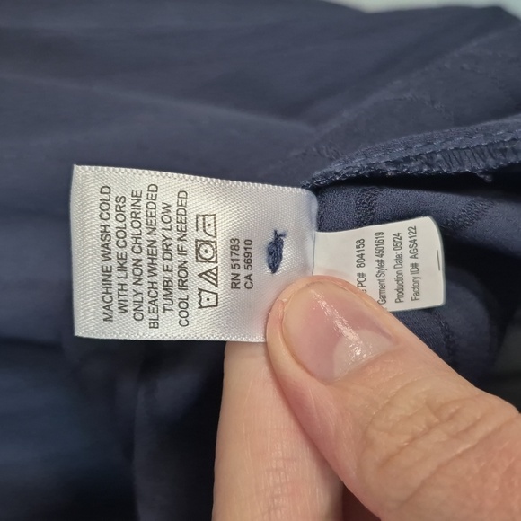 Maurice's Navy 3/4 Sleeve Blouse | Size 1X - Picture 7 of 7